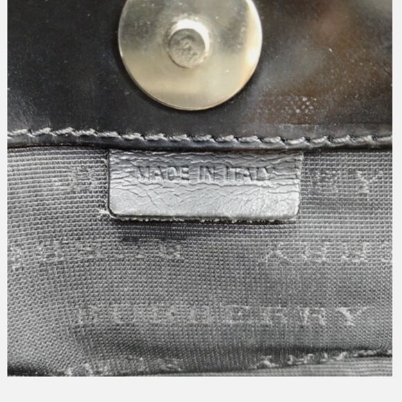 Burberry London Tote Bag Brown PVC - Picture 7 of 9